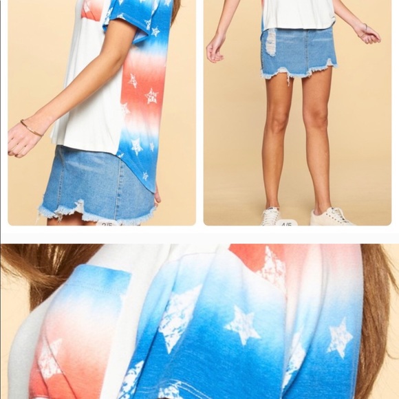 Tie-dye print t-shirt - Picture 4 of 5